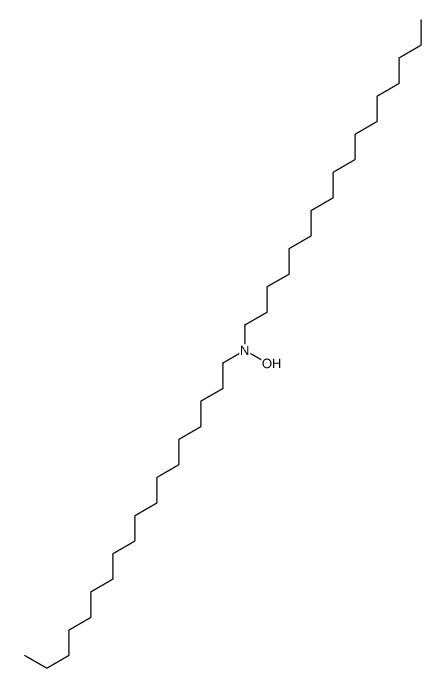 N-heptadecyl-N-octadecylhydroxylamine Structure