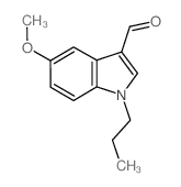 5-甲氧基-1-丙基-1H-吲哚-3-甲醛图片