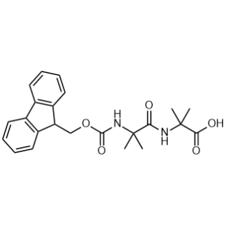 Fmoc-Aib-Aib-OH structure