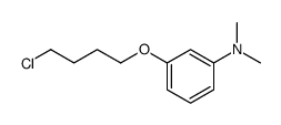 3-(4-chlorobutoxy)-N,N-dimethylaniline Structure