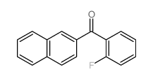 Methanone,(2-fluorophenyl)-2-naphthalenyl- Structure