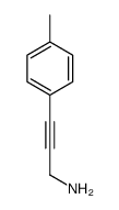 3-(4-methylphenyl)prop-2-yn-1-amine Structure