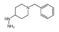 1-(1-苄基哌啶-4-基)肼结构式