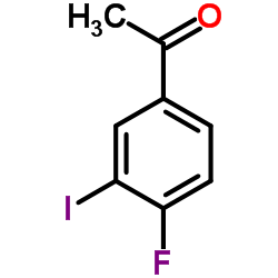 1-(4-Fluoro-3-iodophenyl)ethanone结构式