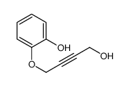 2-(4-hydroxybut-2-ynoxy)phenol Structure