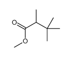 Butanoic acid, 2,3,3-trimethyl-, methyl ester Structure