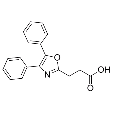 Oxaprozin Structure