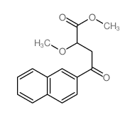 2-Naphthalenebutanoicacid, a-methoxy-g-oxo-, methyl ester picture