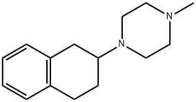 Piperazine, 1-methyl-4-(1,2,3,4-tetrahydro-2-naphthyl)-结构式