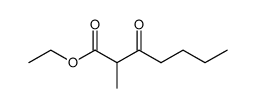 ethyl 2-methyl-3-oxoheptanoate Structure