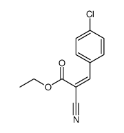 (Z)-3-(4-chloro-phenyl)-2-cyano-acrylic acid ethyl ester图片