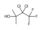 3,3-dichloro-4,4,4-trifluoro-2-methylbutan-2-ol结构式