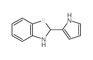 Benzothiazole,2,3-dihydro-2-(1H-pyrrol-2-yl)-结构式