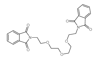 1H-Isoindole-1,3(2H)-dione,2,2'-[oxybis(2,1-ethanediyloxy-2,1-ethanediyl)]bis- Structure