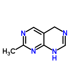 Pyrimido[4,5-D]pyrimidine, 1,5-dihydro-2-methyl- (6ci,8ci,9ci) Structure