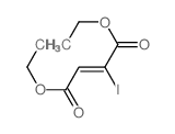 2-Butenedioicacid, 2-iodo-, 1,4-diethyl ester, (2Z)-结构式