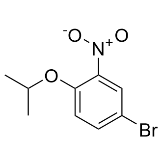 4-Bromo-1-isopropoxy-2-nitrobenzene structure