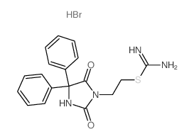 2-(2,5-dioxo-4,4-diphenyl-imidazolidin-1-yl)ethylsulfanylmethanimidamide picture