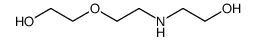 Ethanol, 2-2-(2-hydroxyethoxy)ethylamino- structure