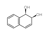 (1R,2S)-cis-1,2-Dihydro-1,2-naphthalenediol structure