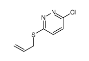 3-chloro-6-prop-2-enylsulfanylpyridazine结构式