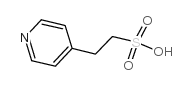 2-(4-吡啶基)乙磺酸结构式