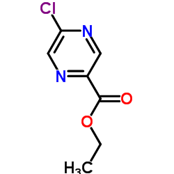 Ethyl 5-chloro-2-pyrazinecarboxylate Structure