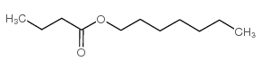 heptyl butyrate Structure