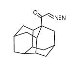 diamant-1-yl diazomethylketone结构式