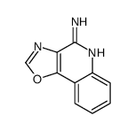 [1,3]oxazolo[4,5-c]quinolin-4-amine结构式