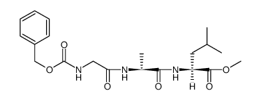 Z-Gly-L-Ala-L-Leu-OMe结构式