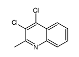 3,4-dichloro-2-methylquinoline结构式