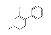 5-fluoro-1-methyl-4-phenyl-3,6-dihydro-2H-pyridine Structure