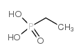 Ethylphosphonic acid Structure