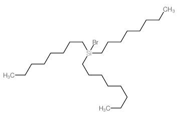 Silane, bromotrioctyl-结构式