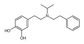 4-[2-[2-phenylethyl(propan-2-yl)amino]ethyl]benzene-1,2-diol Structure