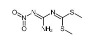 N-Nitro-amidino-dithiocarbamidsaeuredimethylester Structure