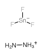 HYDRAZINIUM TRIFLUOROSTANNITE structure