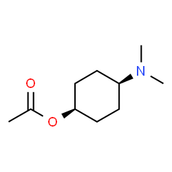 Cyclohexanol, 4-(dimethylamino)-, acetate (ester), cis- (9CI) Structure