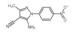 5-氨基-4-氰基-3-甲基-1-(4-硝基苯基)吡唑图片