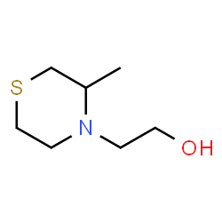 4-Thiomorpholineethanol,3-methyl-(9CI)结构式