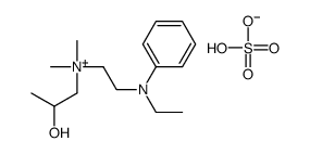 [2-(ethylphenylamino)ethyl][2-hydroxypropyl]dimethylammonium hydrogen sulphate picture