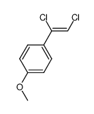 (Z)-1-(1,2-dichlorovinyl)-4-methoxybenzene结构式