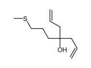 4-(3-methylsulfanylpropyl)hepta-1,6-dien-4-ol Structure