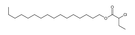 hexadecyl 2-chlorobutanoate结构式