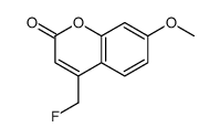 4-(fluoromethyl)-7-methoxychromen-2-one结构式