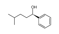 (E)-4-methyl-1-phenyl-1-pentanol Structure