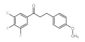 3-(4-METHOXYPHENYL)-3',4',5'-TRIFLUOROPROPIOPHENONE图片