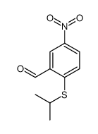 5-nitro-2-propan-2-ylsulfanylbenzaldehyde picture