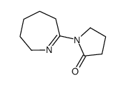 1-(3,4,5,6-tetrahydro-2H-azepin-7-yl)pyrrolidin-2-one Structure